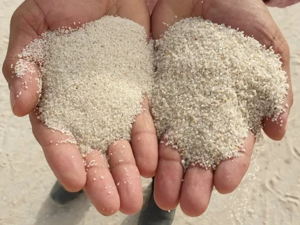 Silica sand